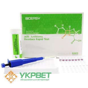 Тест для визначення антибіотиків в молоці Rapid Test for BTSC 4 IN 1 0512-0103 фото