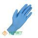 Перчатки нитриловые без пудры Safe Touch Slim Blue  0418-0751 фото 1 УкрВет