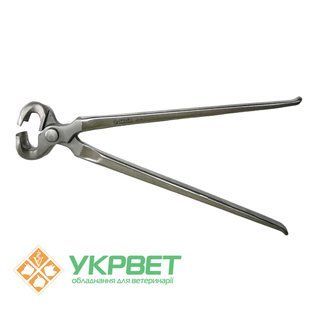 фото Напівкруглі кусачки для копит, хром-ванадієві, 33 см 1400-0000 УкрВет
