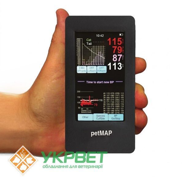 фото Ветеринарный тонометр petMAP graphic II ( 7300 ) NIBP, HR 0106-1678 УкрВет