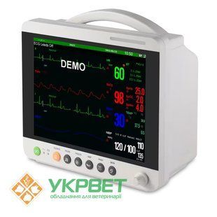 фото Ветеринарний монітор пацієнта VetMonitor PM-600 ( ECG, NIBP, SPO2, TEMP ) 0106-1685 УкрВет