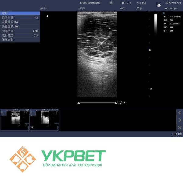 Цветная допплеровская система УЗИ Kaixin DCU-10 0105-1829 фото