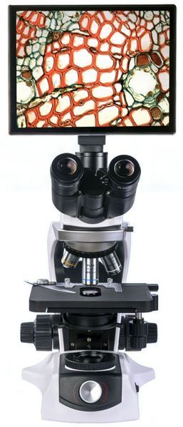 фото Цифровий мікроскоп з LCD - екраном XSZ-PW208LCD 0205-1893 УкрВет