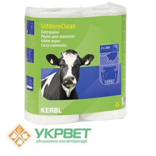 Папір для очищення вимені Uddero Clean 2x200 0504-0795 фото