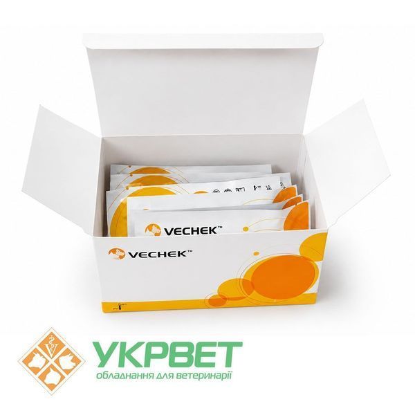 фото Комбинированный экспресс-тест парвовирус + коронавирус + лямблиоз (CPV Ag + CCV Ag + Giardia Ag), VIPCG-635, 10 шт 1091-0011 УкрВет