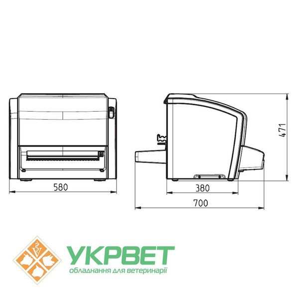 Рентген дигітайзер AGFA CR 10-X - оцифровувач рентгенівських знімків 0108-0108 фото