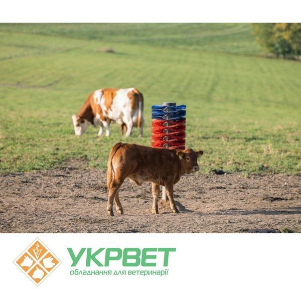 фото Щетка-чесалка HAPPYCOW на стойке 0511-0970 УкрВет