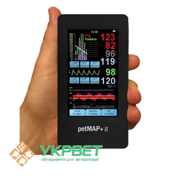 фото Ветеринарный тонометр petMAP +II ( 7457 )  NIBP,Temp, Analog SpO2 0106-1677d УкрВет