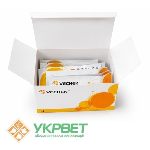 фото Экспресс-тест на вирус лейкемии котов (FeLV Ag), VILV-402, 10 шт 1091-0015 УкрВет