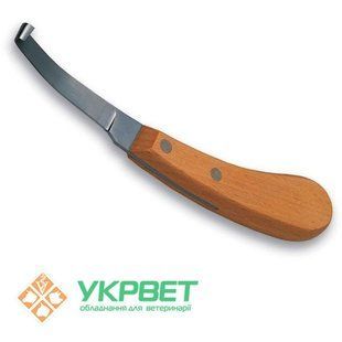 фото Ніж для копит лівий чи правий широке лезо 0508-0889 УкрВет