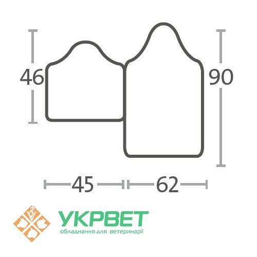 Ушные бирки Caisley PrimaFlex 1/3 0516-1857 фото