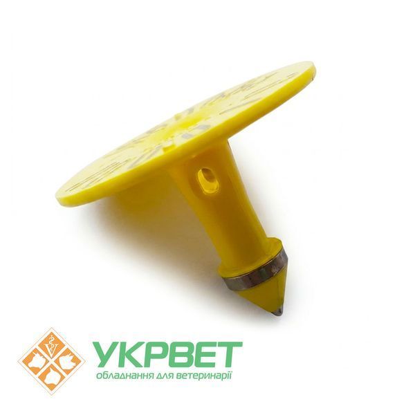 фото Бірка вушна електронна (транспондер) Flexo Tronic R27v FDX-В, Caisley 0409-1699 УкрВет
