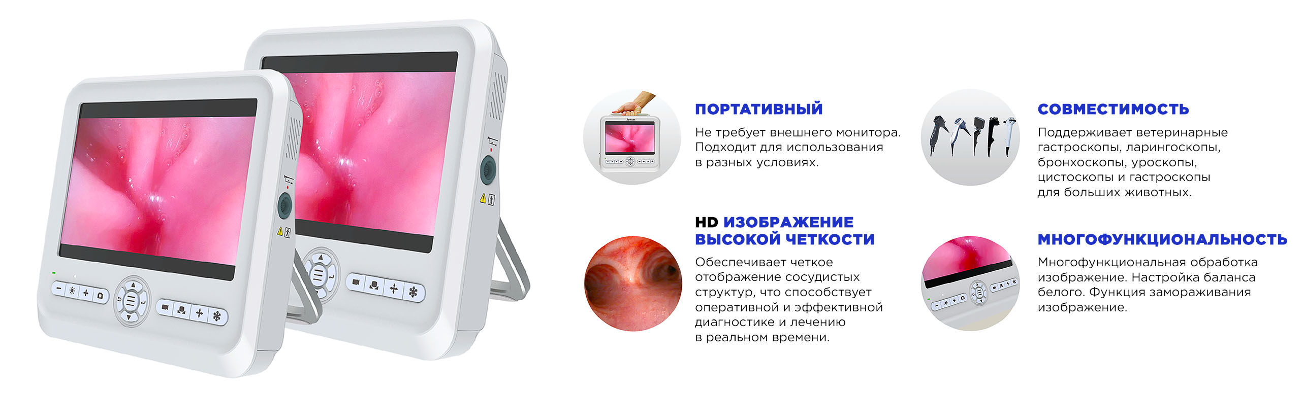 Портативный эндоскопический процессор EV-100