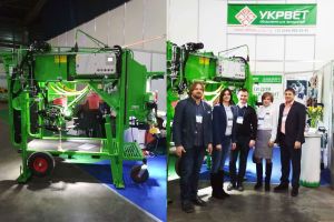 ООО «УКРВЕТ» впервые продемонстрировала единственный в Украине станок для обработки копыт и фиксации животных KVK Hydra Klov 800-1