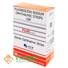 Офтальмологічні тест-смужки з флюоресцеїном FluoStrips