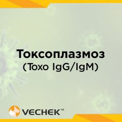 Экспресс-тест на токсоплазмоз (Toxo IgG/IgM), VITGM-402
